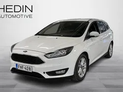 Valkoinen Käytetty 2018 Ford Focus Farmari | 8 390 € (Supertarjous)