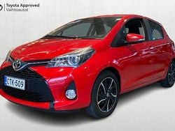 Punainen Käytetty 2015 Toyota Yaris Style Viistoperä | 12 890 € (Perustarjous)