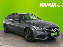 Hopea / harmaa Käytetty 2017 Mercedes C220 Business Farmari | 14 900 € (Perustarjous)