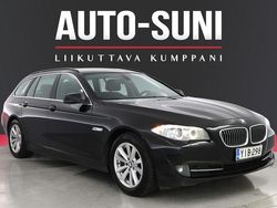 Musta Käytetty 2012 BMW 520 Farmari | 9 900 € (Supertarjous)