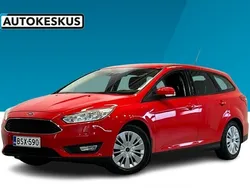 Punainen Käytetty 2015 Ford Focus Trend Farmari | 7 890 € (Perustarjous)