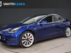 Käytetty 2019 Tesla Model 3 Performance Sedan | 27 670 € (Perustarjous)