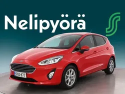 Punainen Käytetty 2020 Ford Fiesta Titanium Viistoperä | 13 900 € (Perustarjous)
