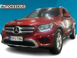 Punainen Käytetty 2016 Mercedes GLC220 Business Katumaasturi | 22 390 € (Supertarjous)