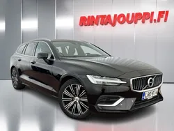 Musta Käytetty 2022 Volvo V60 Inscription Farmari | 34 900 € (Hieman kallis)