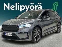 Harmaa Käytetty 2022 Skoda Enyaq iV SportLine Katumaasturi | 29 350 € (Perustarjous)