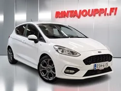 Valkoinen Käytetty 2021 Ford Fiesta ST-Line Viistoperä | 10 999 € (Supertarjous)