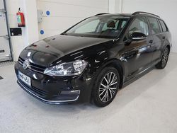 Musta Käytetty 2016 VW Golf VII Allstar Farmari | 10 900 € (Perustarjous)