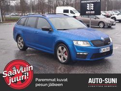 Sininen Käytetty 2016 Skoda Octavia RS Farmari | 18 400 € (Hyvä tarjous)