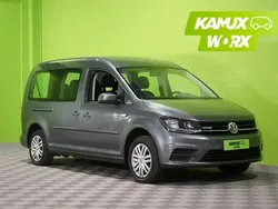 Hopea / harmaa Käytetty 2018 VW Caddy Maxi Trendline Tila-auto | 22 900 € (Perustarjous)