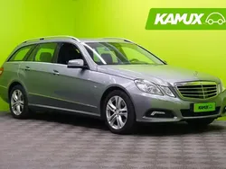 Hopea / harmaa Käytetty 2010 Mercedes E250 Avantgarde Farmari | 9 890 € (Kallis)