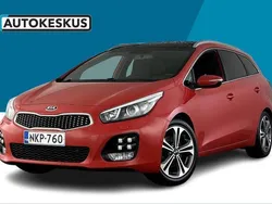 Punainen Käytetty 2017 Kia Ceed Sportswagon GT-Line Farmari | 8 890 € (Supertarjous)