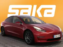 Punainen Käytetty 2019 Tesla Model 3 Long Range Sedan | 20 400 € (Perustarjous)