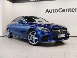 Sininen Käytetty 2020 Mercedes C400 AMG Coupe - kaksiovinen | 47 790 €