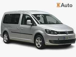 Hopea Käytetty 2015 VW Caddy Maxi Highline Tila-auto | 9 890 € (Hieman kallis)
