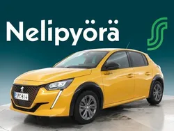Keltainen Käytetty 2023 Peugeot e-208 Allure Viistoperä | 23 900 € (Kallis)