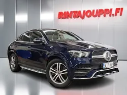 Sininen Käytetty 2021 Mercedes GLE350e Premium Coupe - kaksiovinen | 59 899 € (Hyvä tarjous)