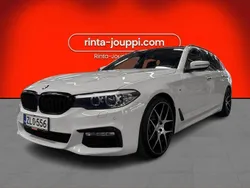 Valkoinen Käytetty 2017 BMW 520 M Sport Farmari | 27 980 € (Kallis)