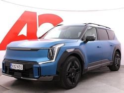Sininen Uusi 2025 Kia EV9 First Edition Katumaasturi | 76 480 € (Hyvä tarjous)