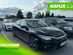 Musta Käytetty 2018 Honda Civic Sport Plus Sedan | 18 900 € (Hyvä tarjous)