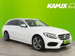 Valkoinen Käytetty 2018 Mercedes C350e AMG Farmari | 17 240 € (Hyvä tarjous)