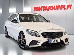Valkoinen Käytetty 2020 Mercedes C300e Business Farmari | 24 800 € (Kallis)