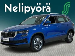 Sininen Uusi 2025 Skoda Karoq Style Katumaasturi | 46 950 € (Hieman kallis)