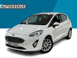 Valkoinen Käytetty 2018 Ford Fiesta Titanium Viistoperä | 10 290 € (Perustarjous)