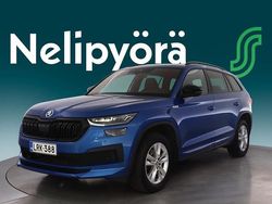 Sininen Käytetty 2022 Skoda Kodiaq SportLine Katumaasturi | 42 900 € (Hieman kallis)