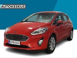 Punainen Käytetty 2018 Ford Fiesta Titanium Viistoperä | 10 690 € (Perustarjous)