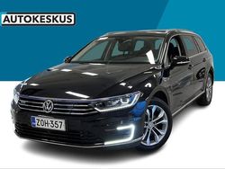 Musta Käytetty 2017 VW Passat GTE Farmari | 14 190 € (Supertarjous)