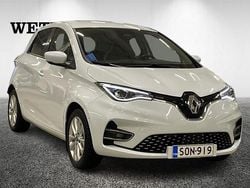 Valkoinen Käytetty 2020 Renault Zoe Intens Viistoperä | 13 900 € (Perustarjous)