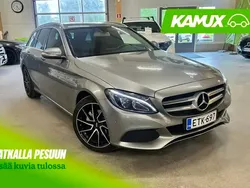 Hopea / harmaa Käytetty 2015 Mercedes C180 Business Farmari | 19 790 € (Perustarjous)