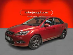 Punainen Käytetty 2010 Ford Focus Titanium Sedan | 8 780 € (Perustarjous)