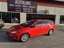 Punainen Käytetty 2017 Ford Focus Farmari | 7 390 € (Hyvä tarjous)