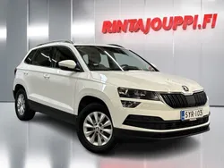 Valkoinen Käytetty 2019 Skoda Karoq Ambition Katumaasturi | 17 480 € (Perustarjous)