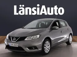 Harmaa Käytetty 2017 Nissan Pulsar Visia Viistoperä | 9 700 € (Perustarjous)