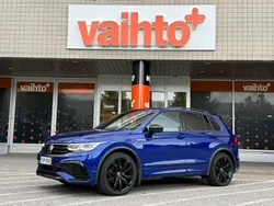 Sininen Käytetty 2022 VW Tiguan R-line Katumaasturi | 38 900 € (Kallis)