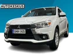 Valkoinen Käytetty 2017 Mitsubishi ASX Invite Katumaasturi | 12 390 € (Perustarjous)