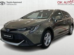 Ruskea (beige) Käytetty 2021 Toyota Corolla Farmari | 25 900 € (Perustarjous)