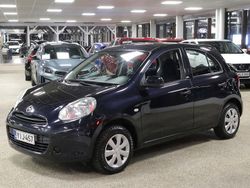 Musta Käytetty 2013 Nissan Micra Visia Viistoperä | 6 990 € (Hieman kallis)