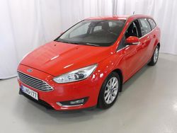 Punainen Käytetty 2016 Ford Focus Titanium Farmari | 8 450 € (Hyvä tarjous)
