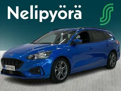 Musta Käytetty 2020 Ford Focus ST-Line Farmari | 17 550 € (Hieman kallis)
