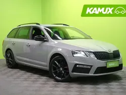Hopea / harmaa Käytetty 2018 Skoda Octavia RS Farmari | 21 690 € (Kallis)