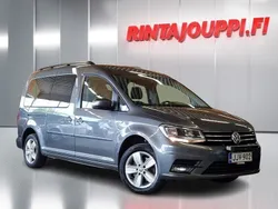 Harmaa Käytetty 2016 VW Caddy Maxi Comfortline Tila-auto | 14 480 € (Kallis)