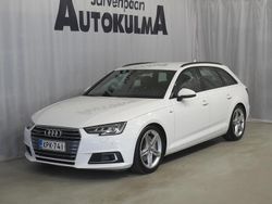 Valkoinen Käytetty 2018 Audi A4 S-Line Farmari | 17 500 € (Hyvä tarjous)