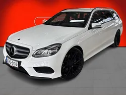 Valkoinen Käytetty 2015 Mercedes E220 Business Farmari | 24 800 € (Perustarjous)