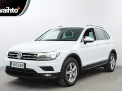 Valkoinen Käytetty 2018 VW Tiguan Comfortline Katumaasturi | 18 800 € (Perustarjous)