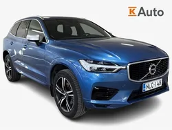 Sininen Käytetty 2018 Volvo XC60 R-Design Katumaasturi | 28 890 € (Supertarjous)