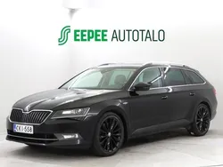 Musta Käytetty 2016 Skoda Superb LAURIN & KLEMENT Farmari | 24 980 € (Perustarjous)